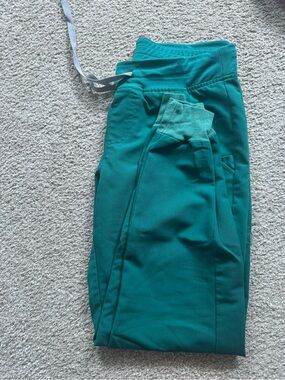 Figs Teal Track Jogger Pants